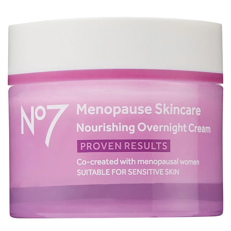 No7 Menopause Skincare Nourishing Overnight Cream 50 ml No7