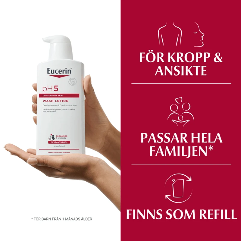 Eucerin pH5 Wash Lotion Oparfymerad 400 ml Eucerin