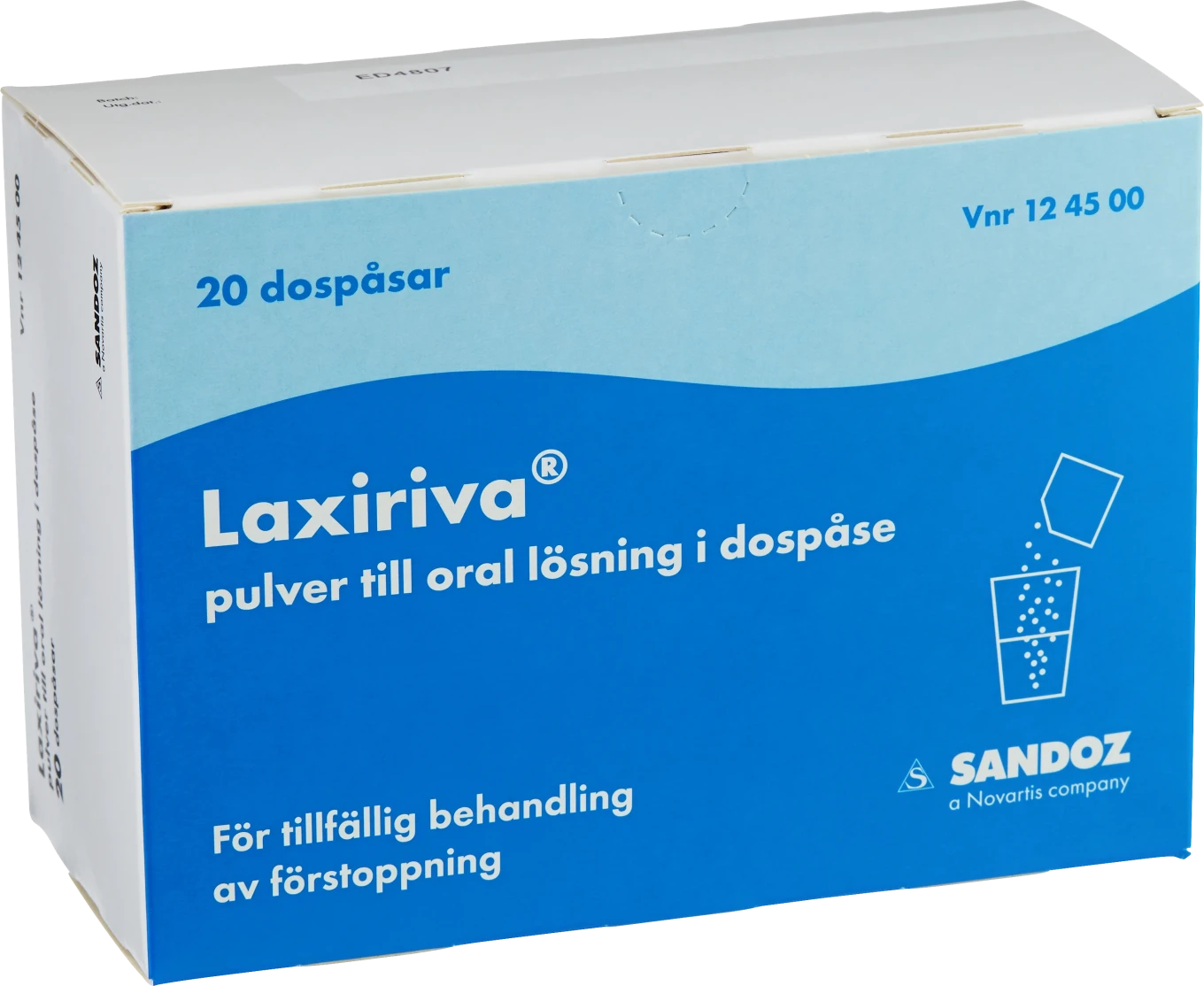 Laxiriva Pulver till oral lösning i dospåse 20 st Sandoz