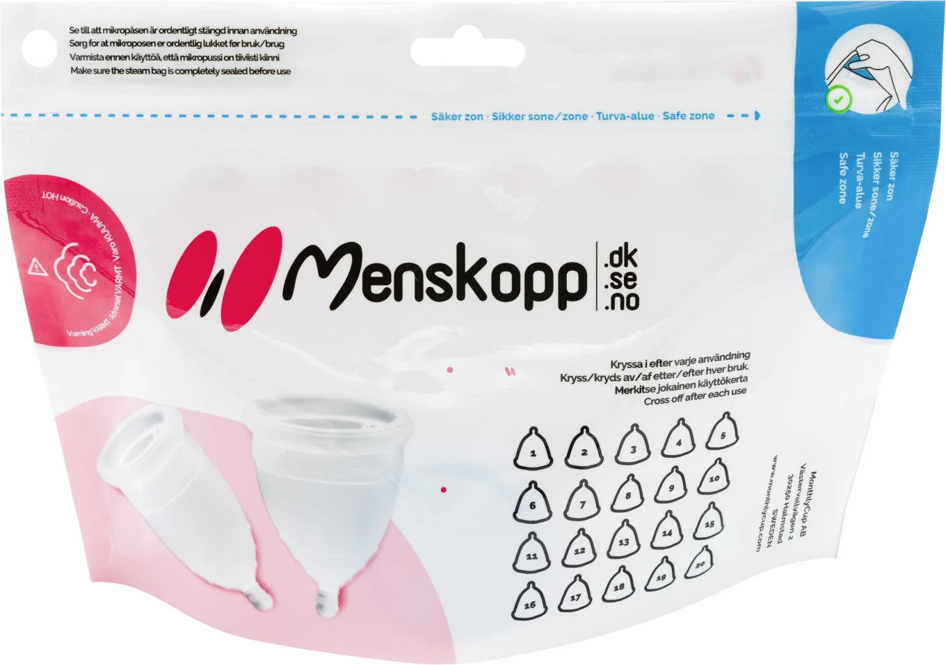 MonthlyCup Mikropåse MonthlyCup