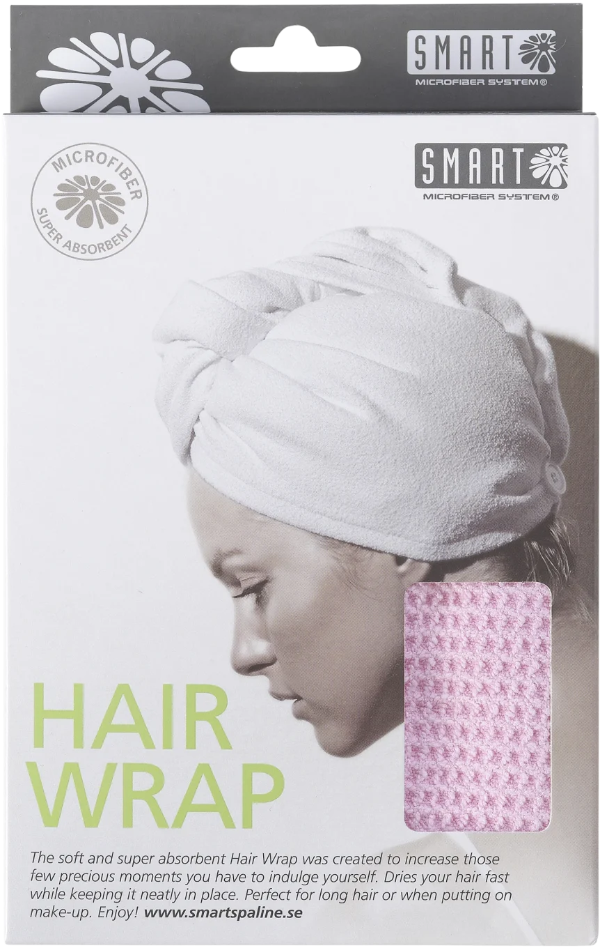 Smart Hairwrap Waffle Hot Pink Smart