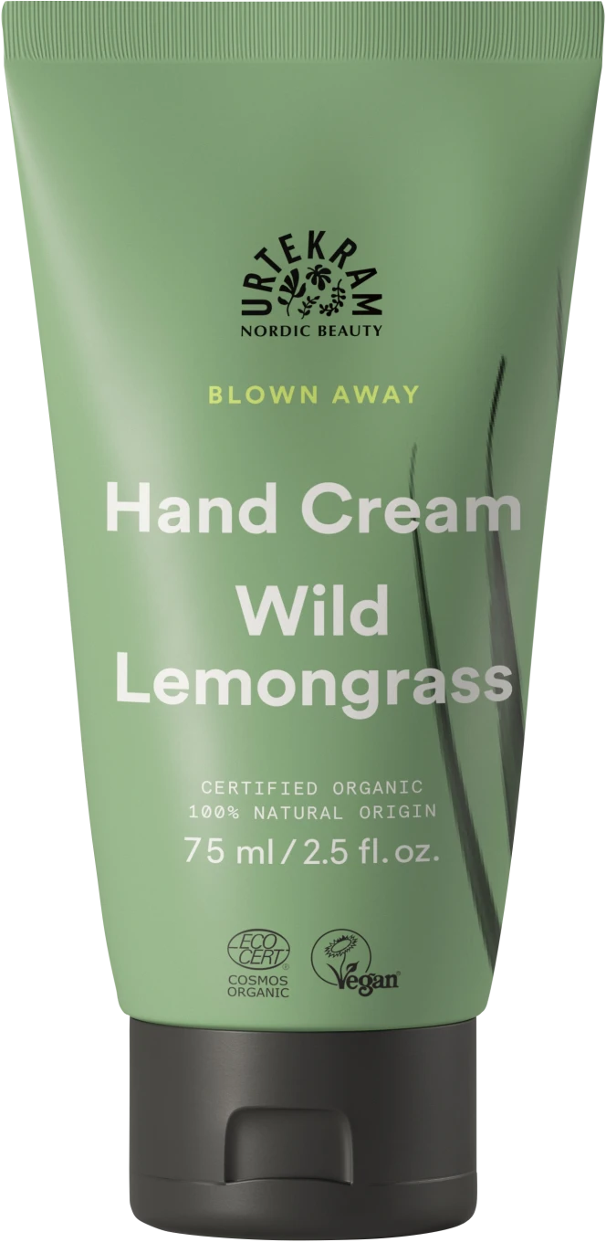 Urtekram Blown Away Wild Lemongrass Hand Cream 75 ml Urtekram