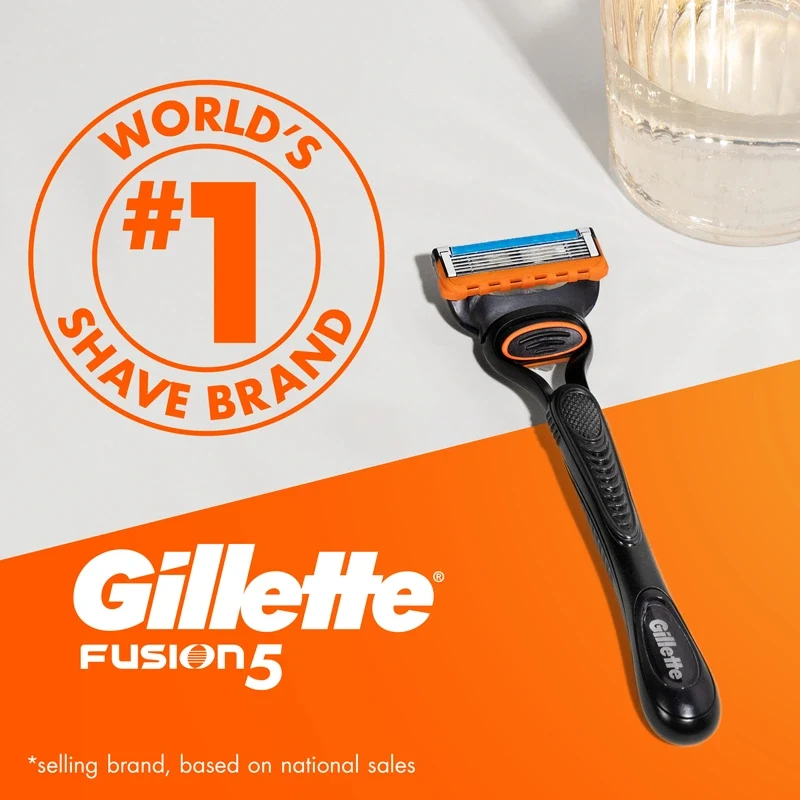 Gillette Fusion5 Rakblad För Män 8 Rakblad Gillette
