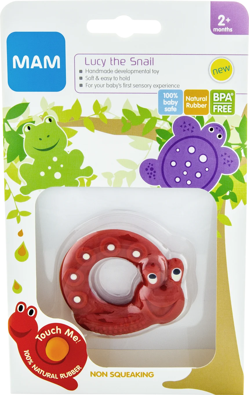 MAM Friends, Lucy the Snail bitring 2 mån+ Mam