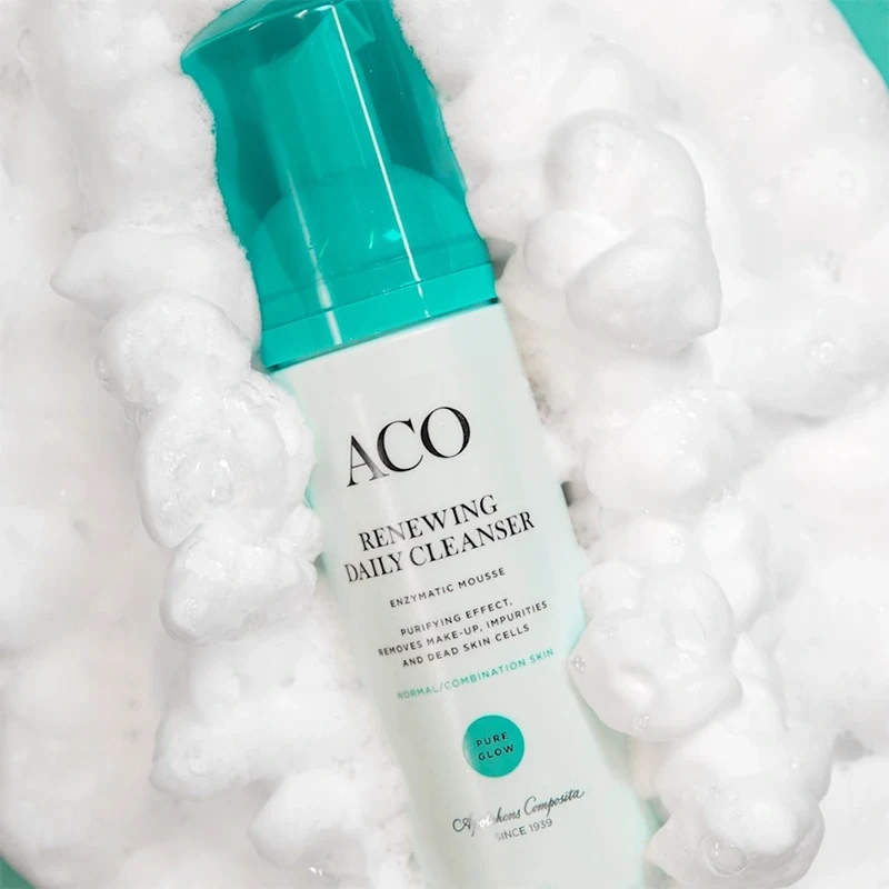 ACO Face Pure Glow Renewing Daily Cleanser Parfymerad 150 ml ACO