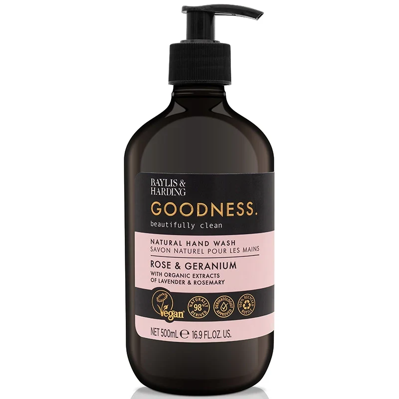 Baylis & Harding Goodness Rose & Geranium Hand Wash 500 ml Baylis & Harding
