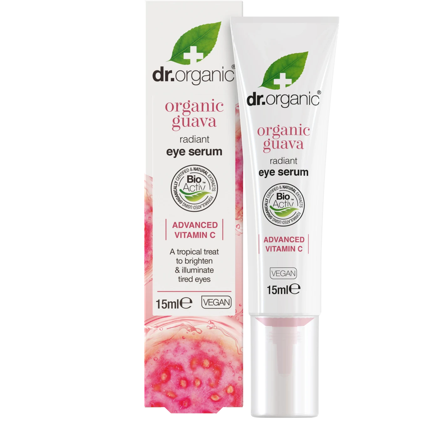 Dr. Organic Ögonserum Guava (Brightening) 15 ml Dr.Organic