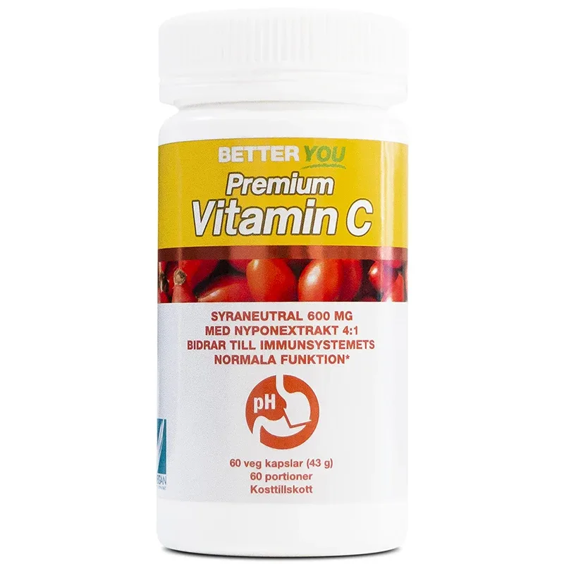 Better You Premium Vitamin C 60 kapslar Better You