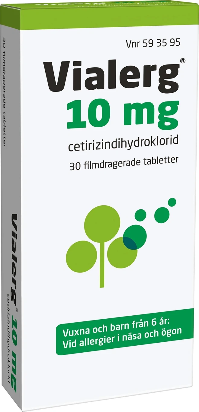 Vialerg filmdragerad tablett 10 mg 30 st Vialerg