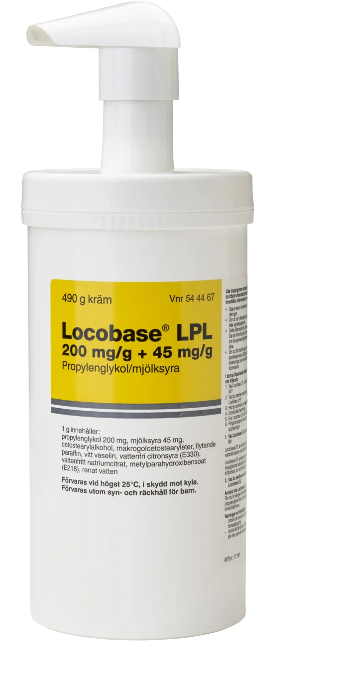 Locobase LPL Kräm 200mg/g+45mg/g 490 g Locobase