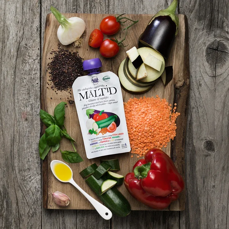 Alex & Phil Vår Vegetariska Medelhavsmåltid 120 g Alex & Phil