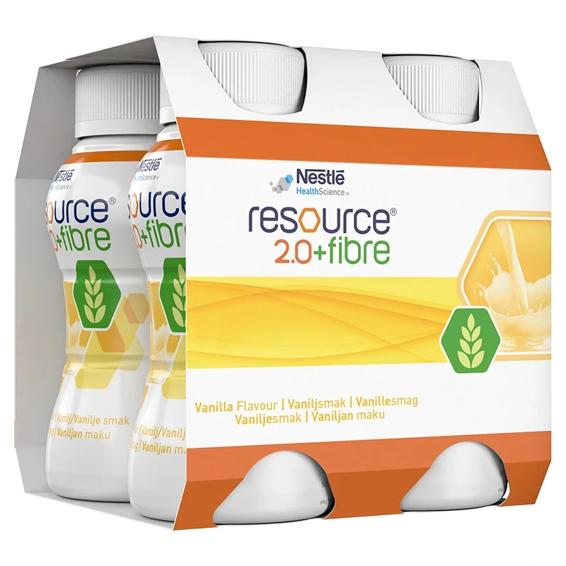 Resource 2.0 + Fibre Vanilj 4x200 ml Resource