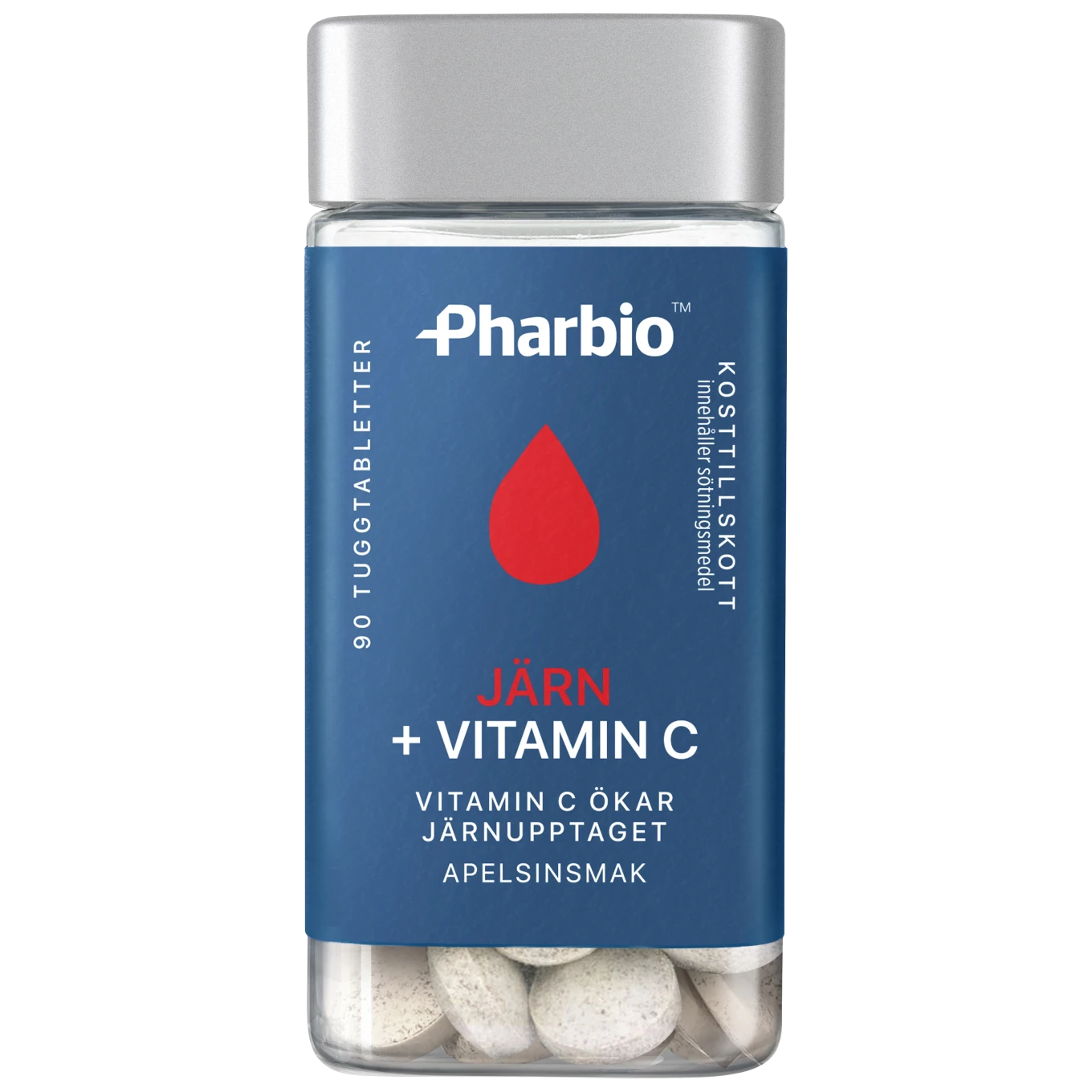 Pharbio Järn + Vitamin C 90 st Pharbio
