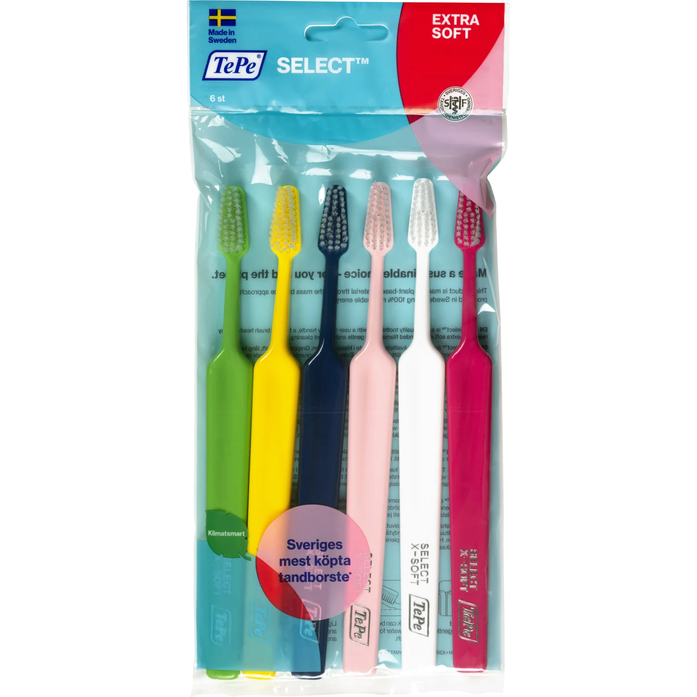 TePe Select Extra soft tandborste 6 st TePe