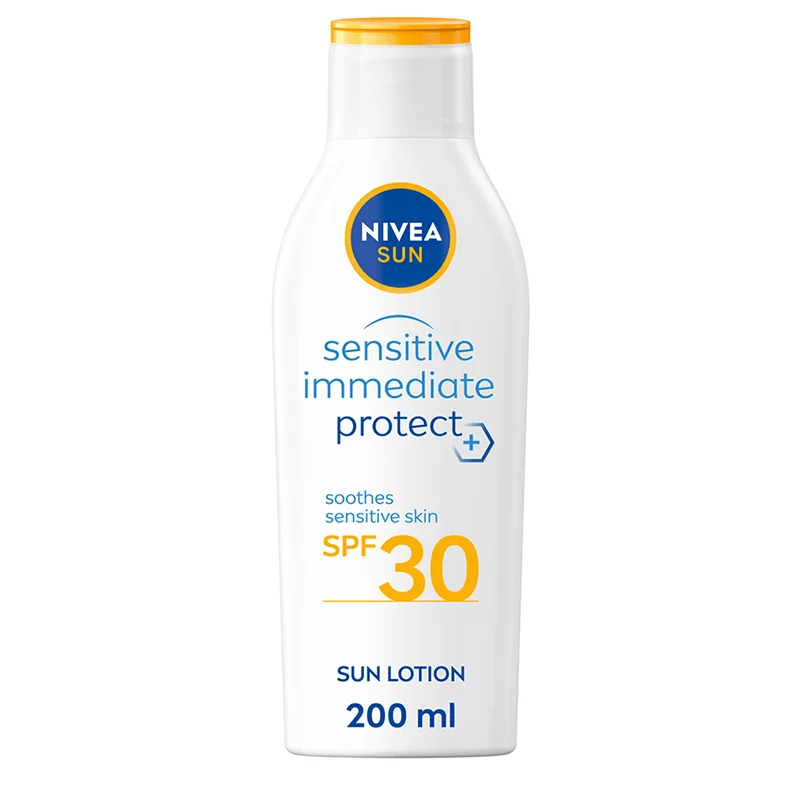 Nivea Sun Sensitive Immediate Protect Soothing Lotion SPF 30, 200 ml Nivea