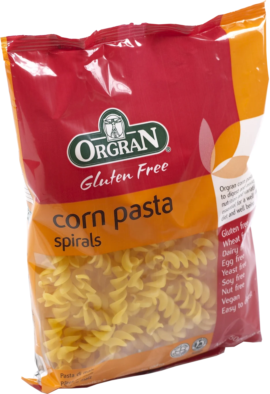 Orgran Majsspiraler glutenfri glutenfri pasta 250gram 