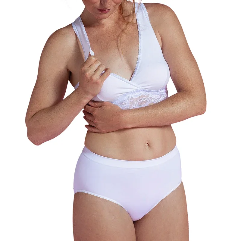 Carriwell Amningsbh Omlott Eko Vit L Carriwell