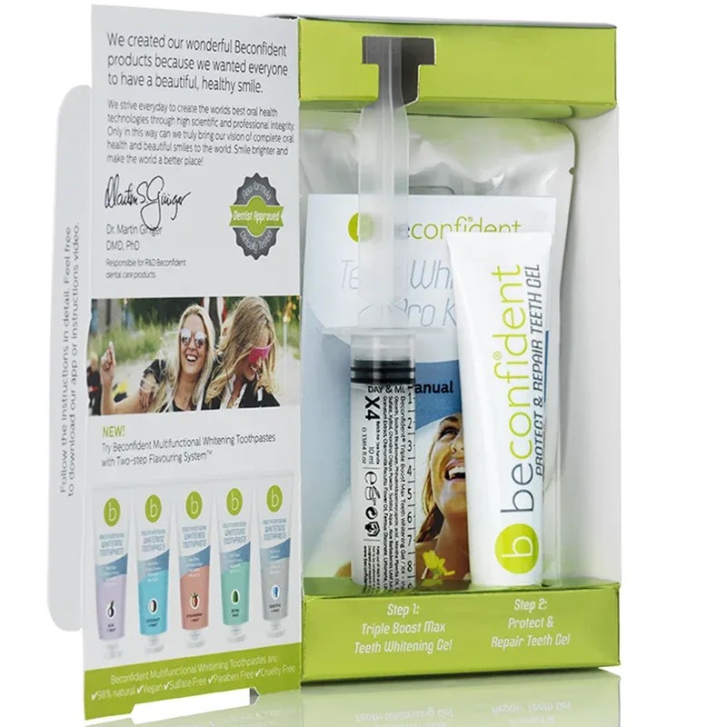 Beconfident Teeth Whitening Pro Kit Tandblekning 18 ml Beconfident