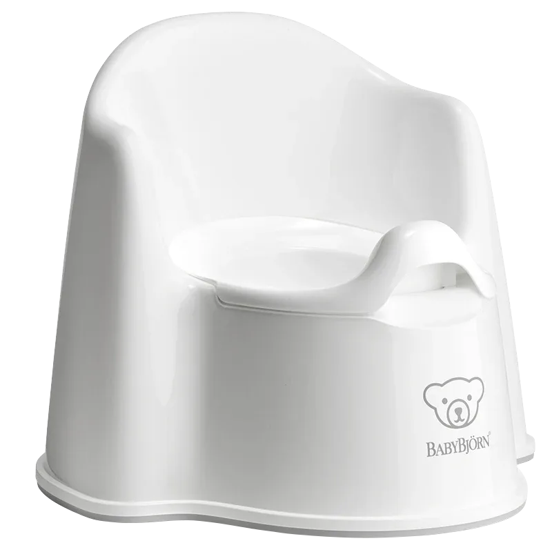 BabyBjörn Pottstol Vit/Grå BabyBjörn