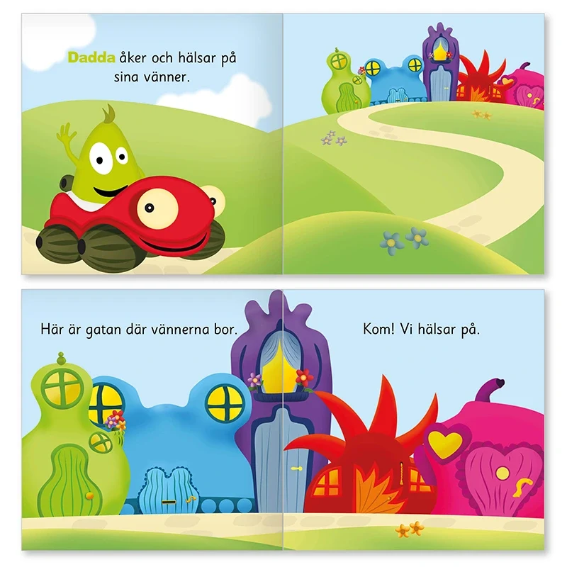 Teddykompaniet Babblarna Dadda hälsar på Bok Teddykompaniet