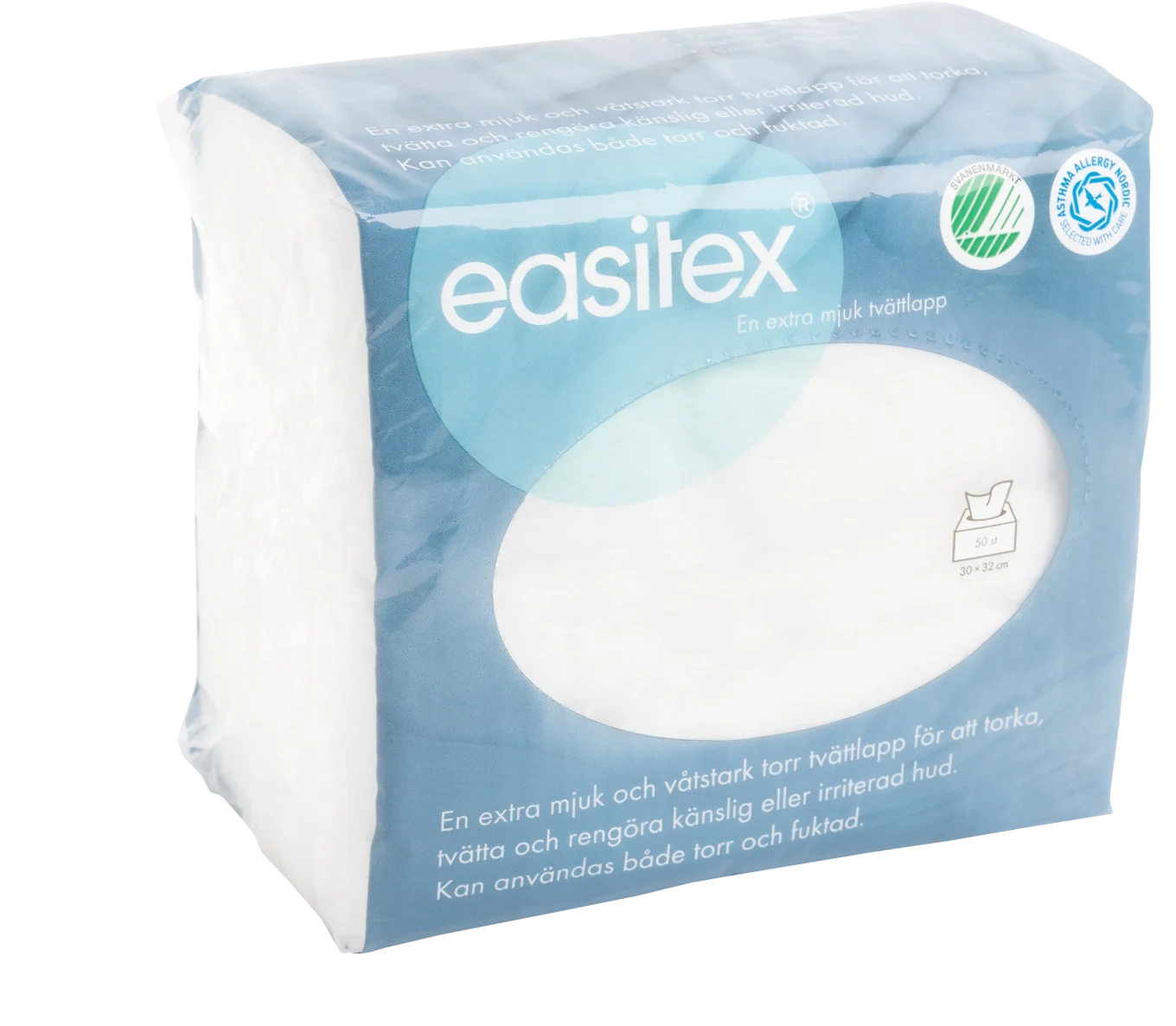 EasiTex Tvättlapp Extra mjuk 50st Easitex