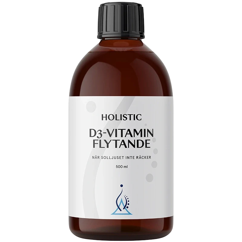 Holistic D3-vitamin flytande 500 ml Holistic
