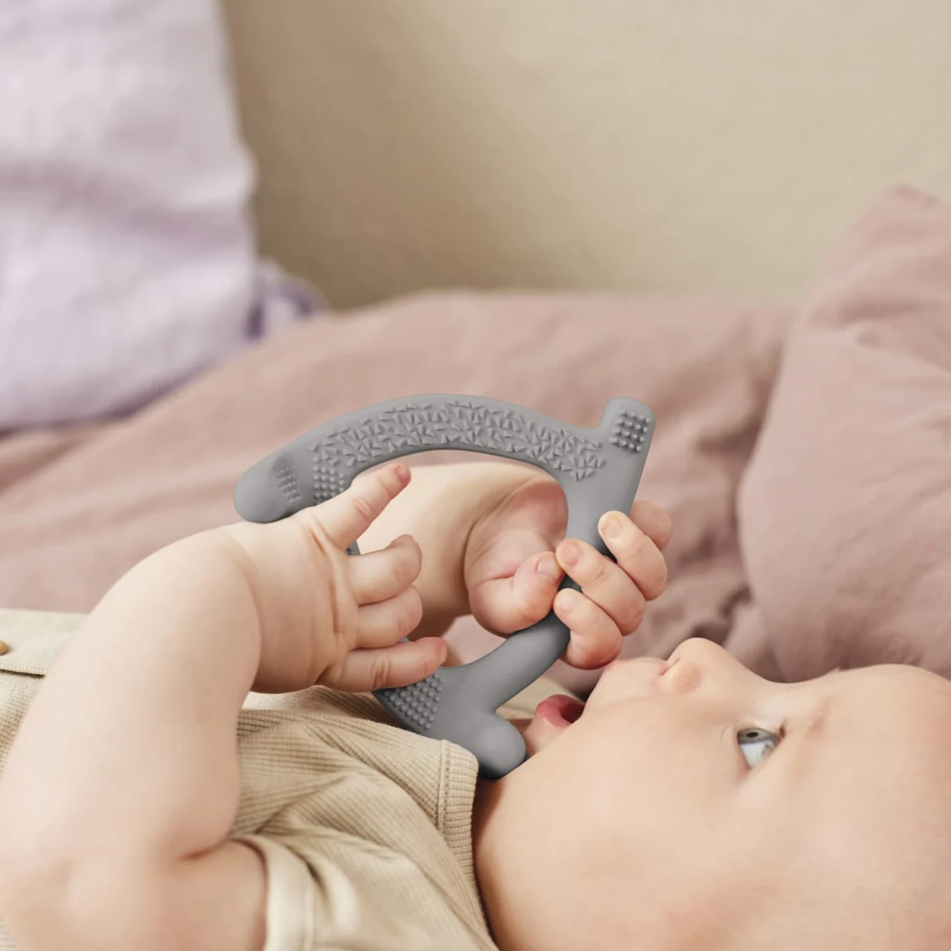 Everyday Baby Bitring Silikon Quiet Grey Everyday Baby