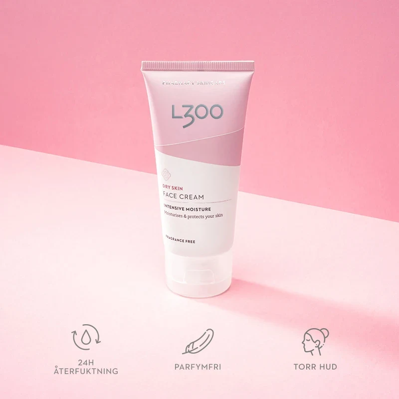 L300 Intensive Moisture Face Cream oparfymerad 60 ml L300