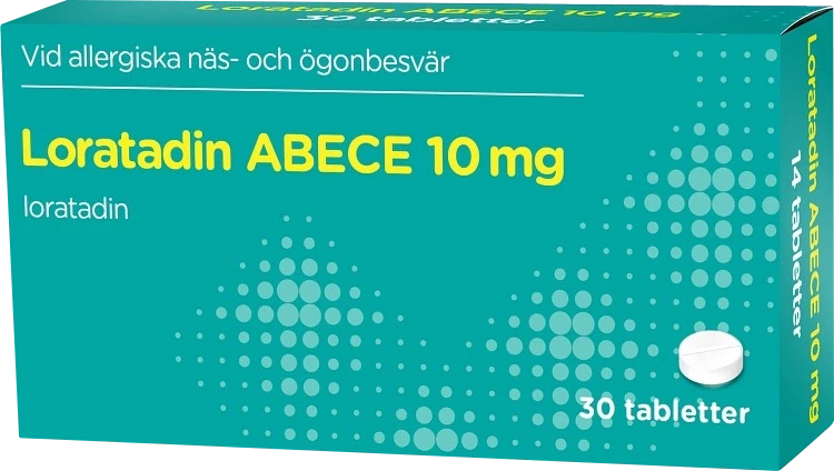 Loratadin ABECE Tablett 10 mg 30 st ABECE