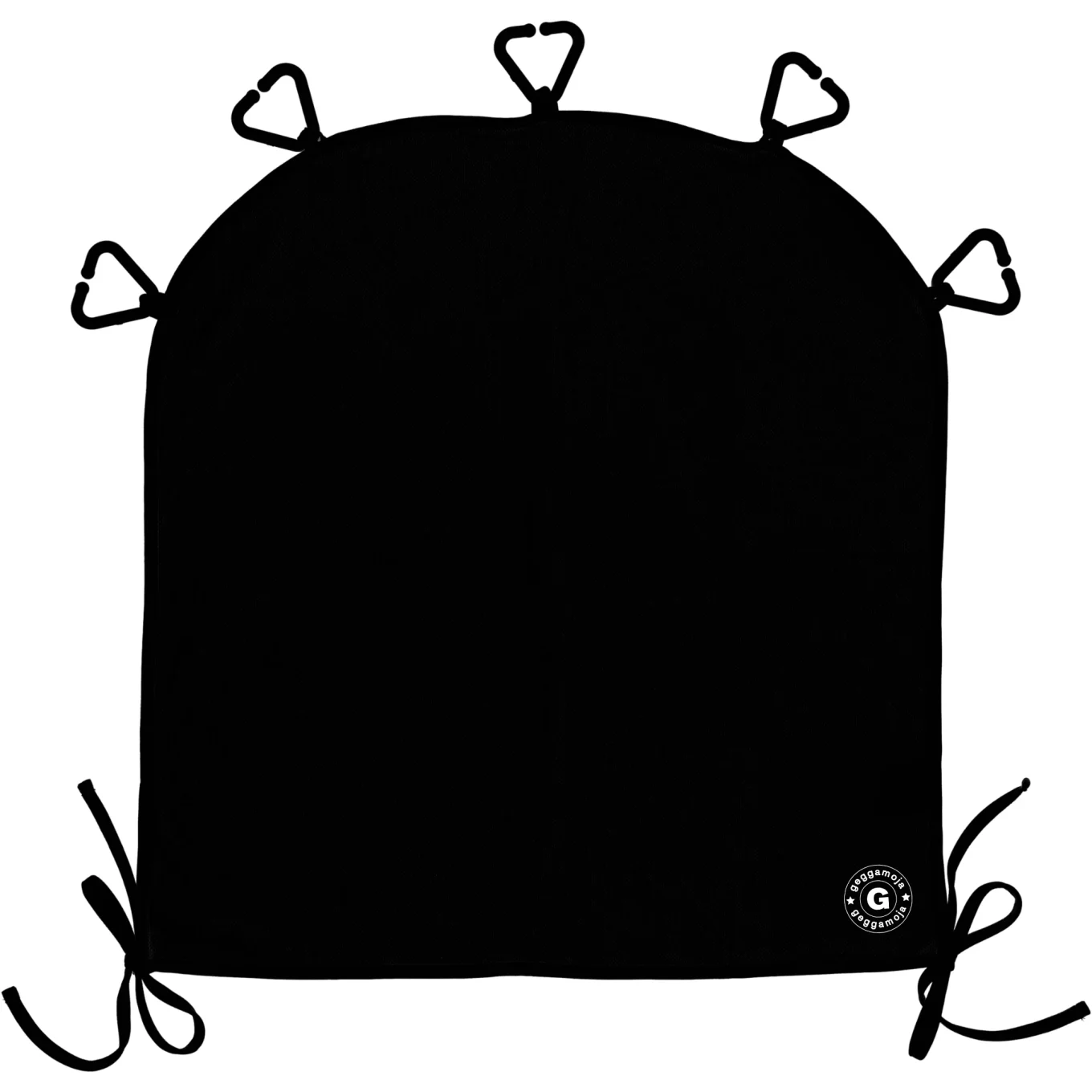 Geggamoja UV Gardin 50+ Svart One Size Geggamoja