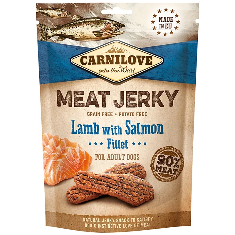 Carnilove Jerky Lamb with Salmon Fillet 100 g Carnilove