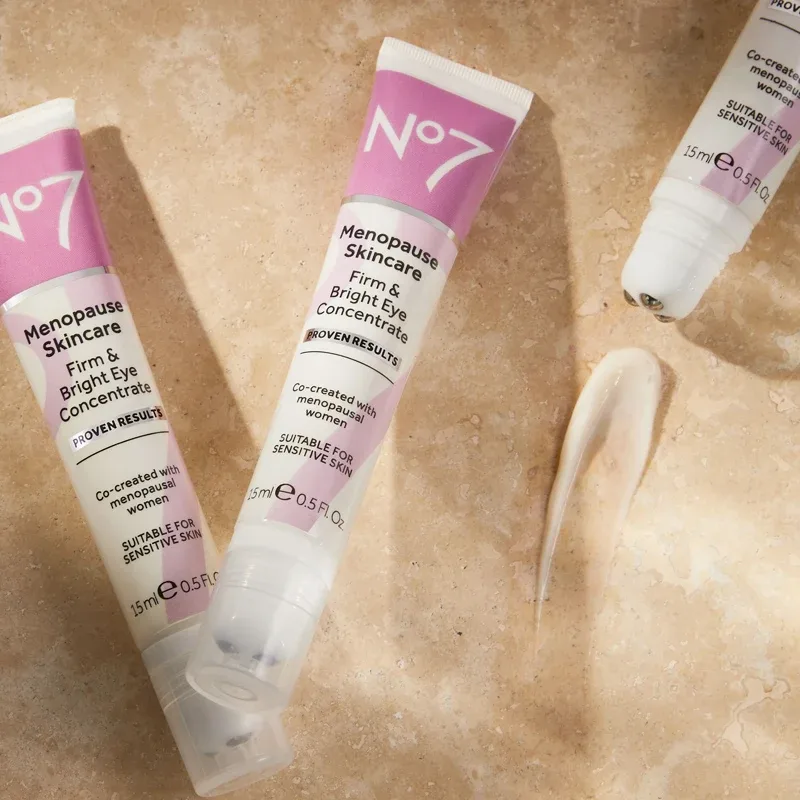 No7 Menopause Skincare Firm & Bright Eye Concentrate 15 ml No7