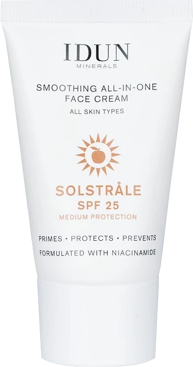 IDUN Minerals All-in-one Face Cream Solstråle SPF 25, 30 ml IDUN Minerals