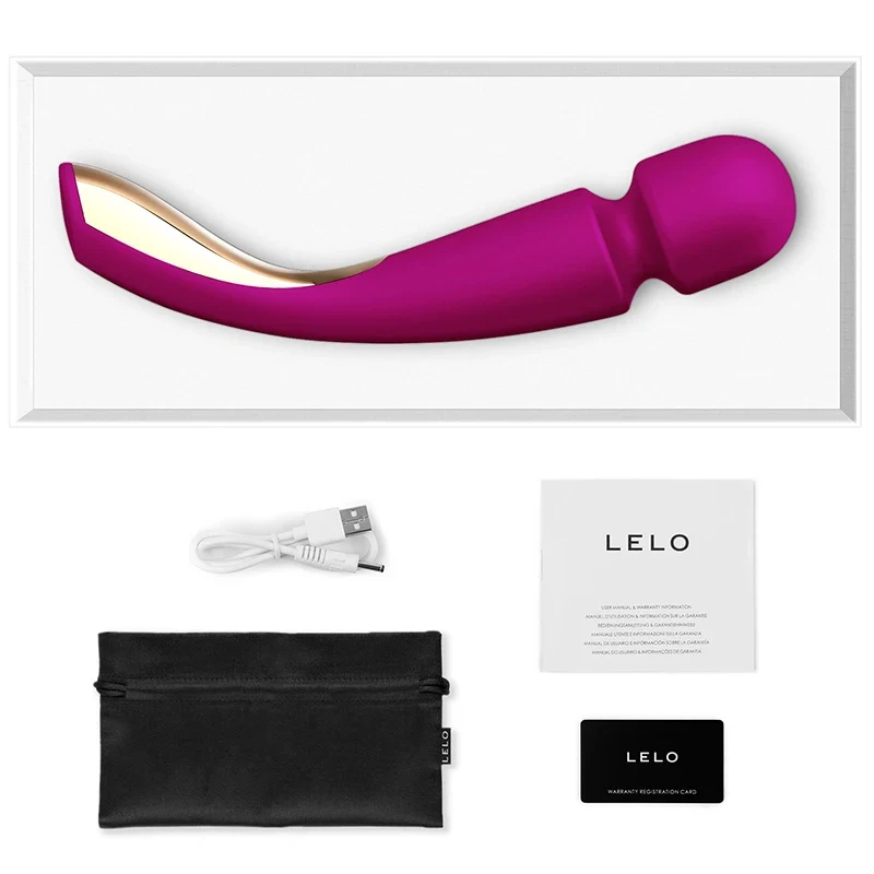 LELO Smart Wand 2 Large Deep Rose Lelo