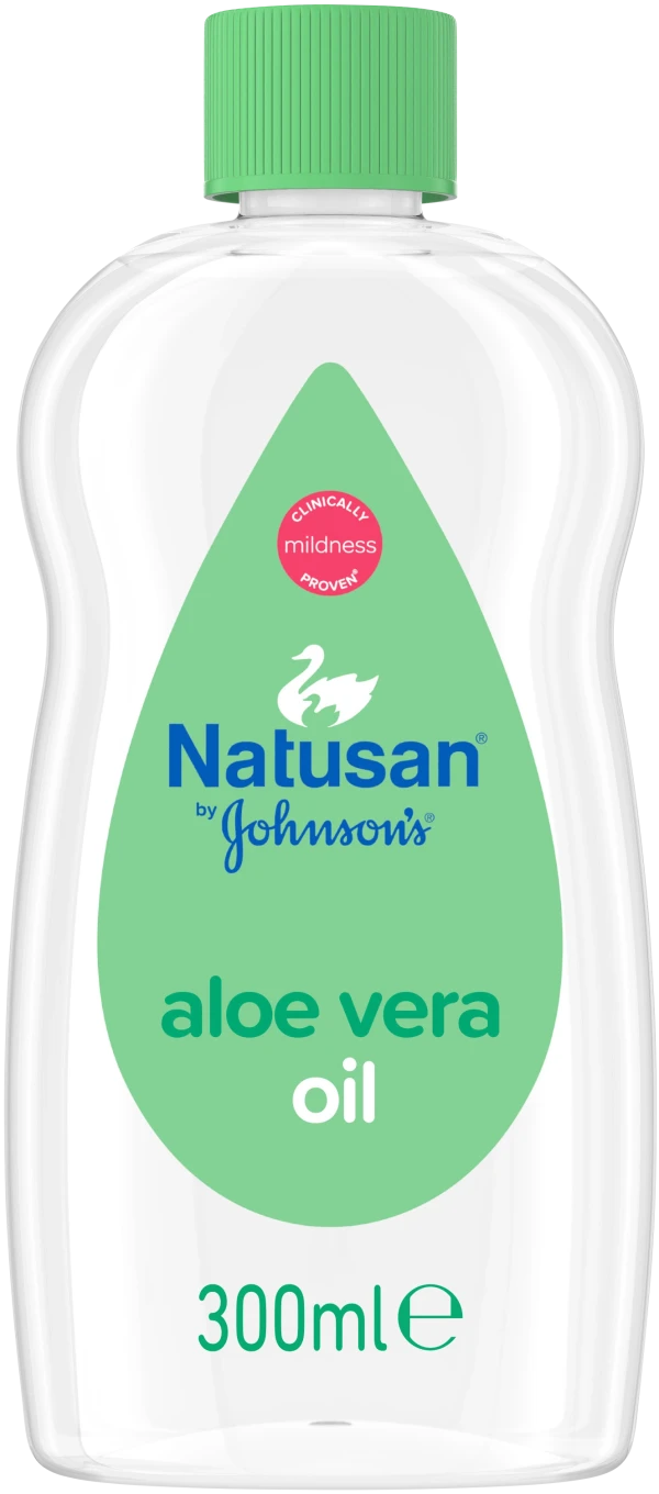 Natusan Baby Oil Aloe Vera 300 ml Natusan