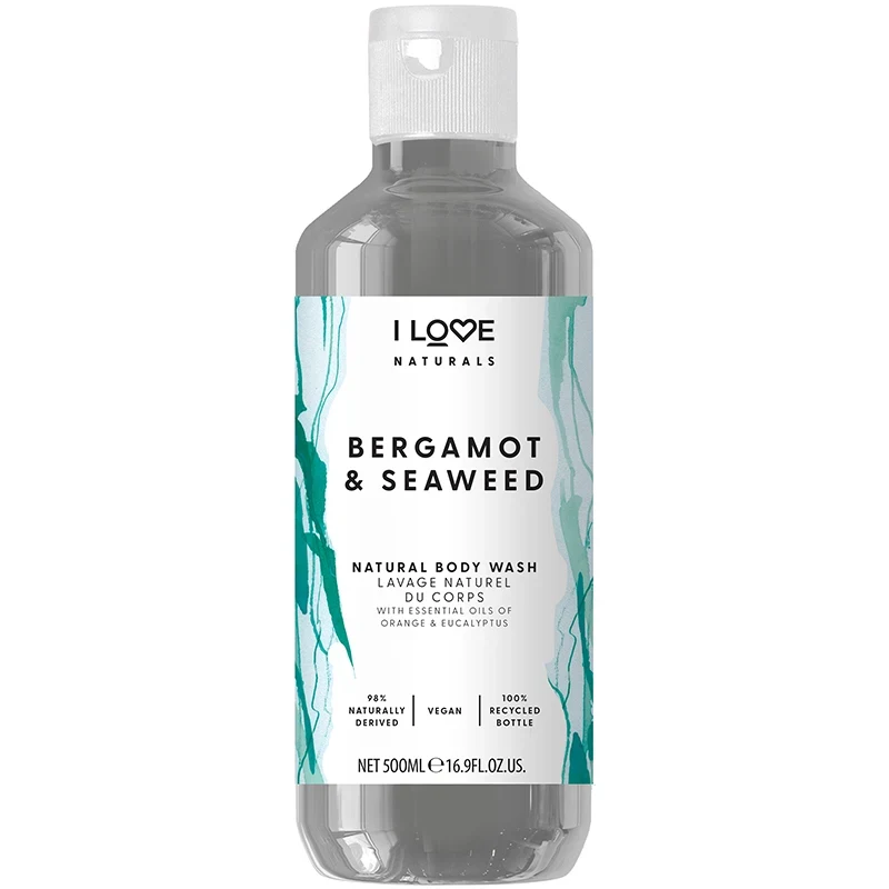 I LOVE Naturals Body Wash Bergamot & Seaweed 500 ml I Love...