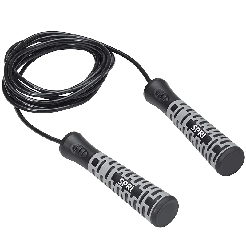Spri Sure-Grip Adjustable Speed Rope Spri