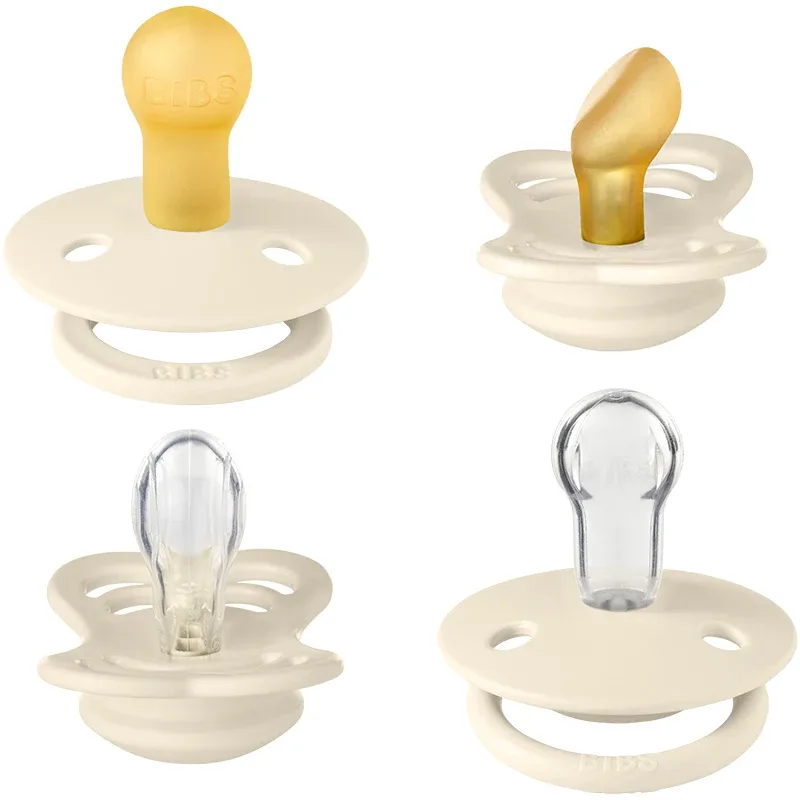 BIBS Try-It Collection Ivory 4-pack Bibs