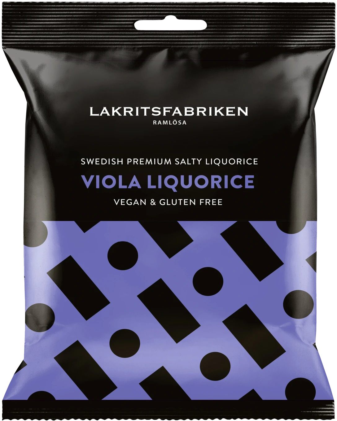 Lakritsfabriken Premium White Salty Viola 100 g Lakritsfabriken