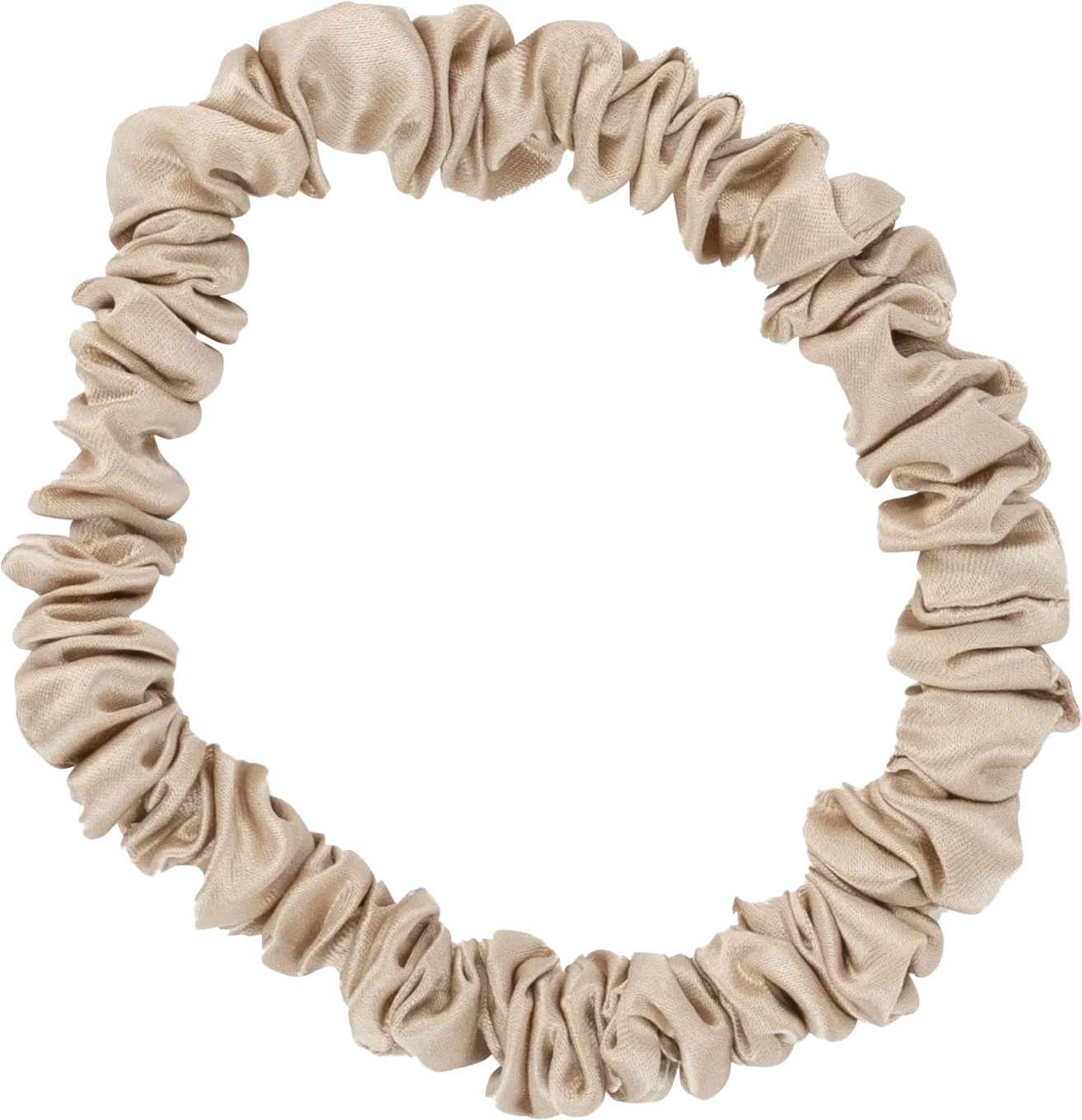 ByBarb Sidensnodd Tunn Beige ByBarb