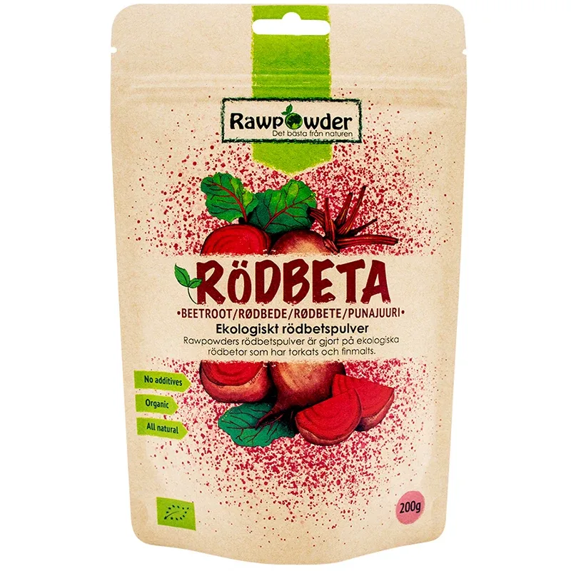 Rawpowder Rödbetspulver 200 g Rawpowder