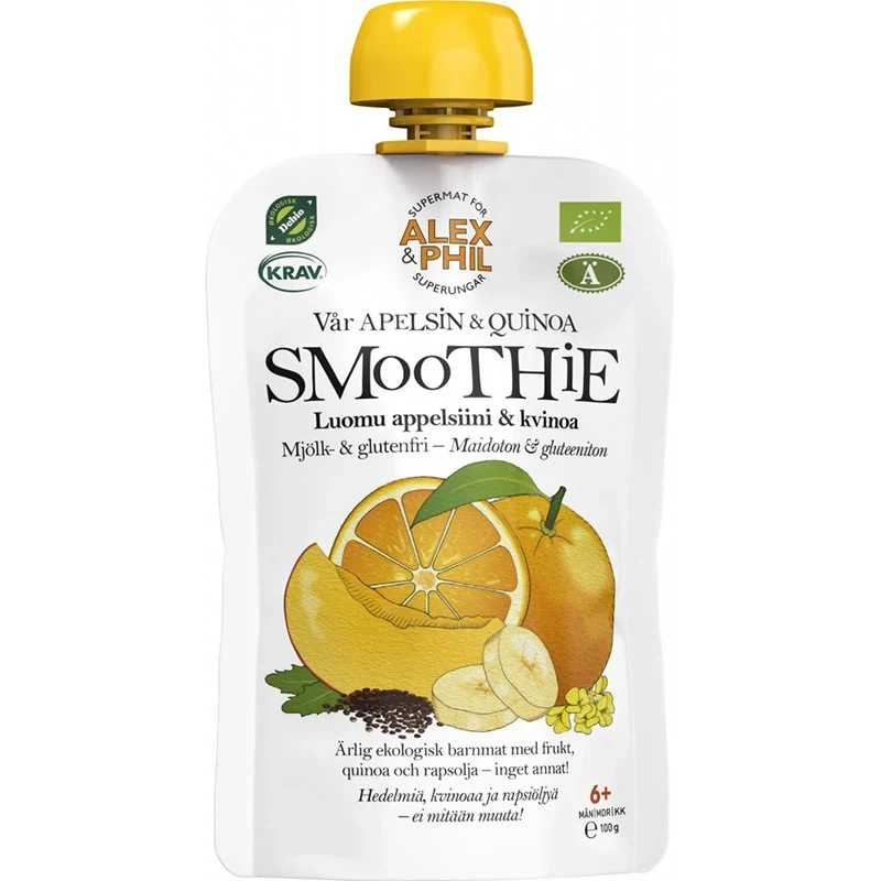 Alex & Phil Vår Apelsin- & Quinoasmoothie 100 g Alex & Phil