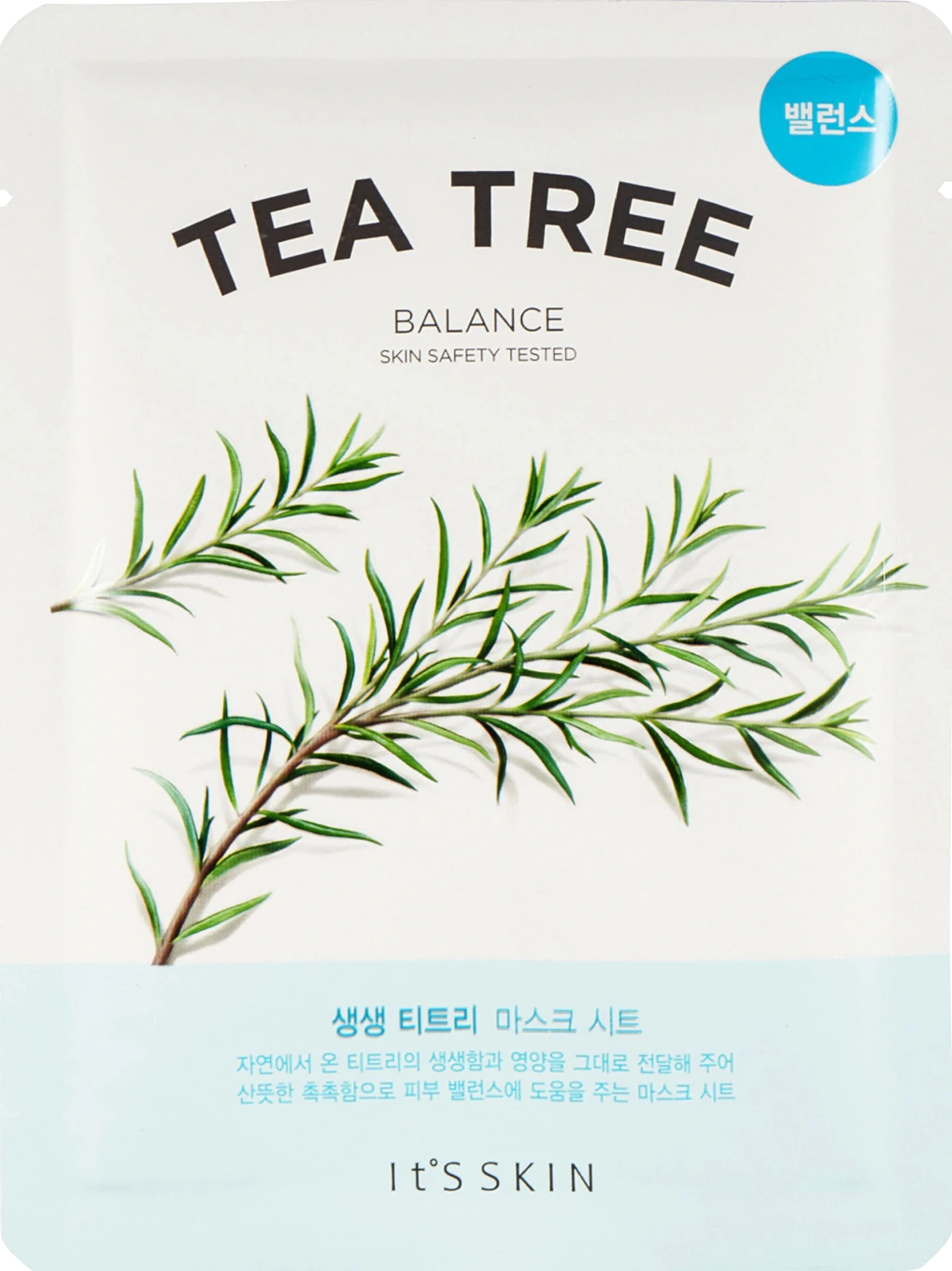 It’S SKIN The Fresh Tea Tree Sheet Mask 18 g Its Skin
