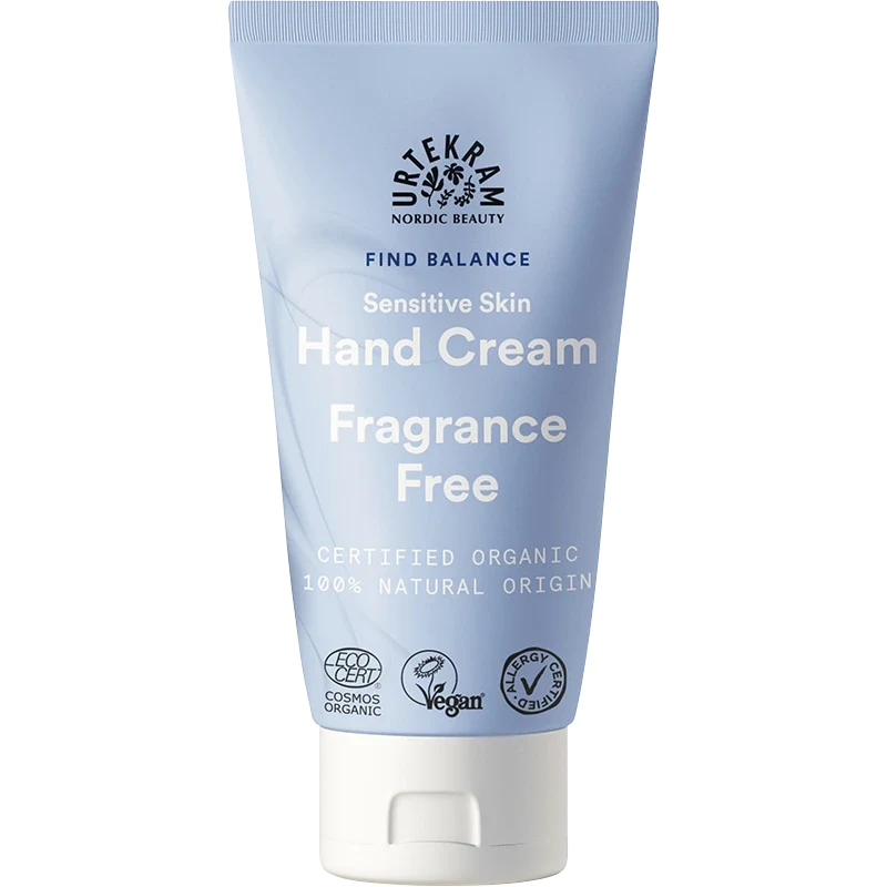 Urtekram Find Balance Fragrance Free Hand Cream 75 ml Urtekram