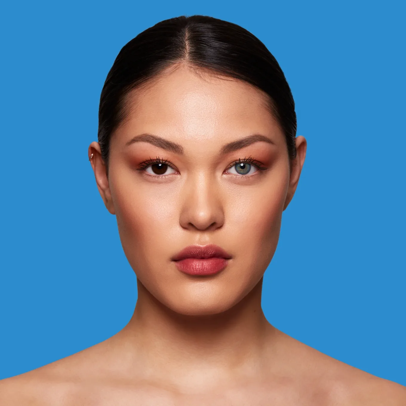 SWATI Cosmetics 1 Month Sapphire färgade linser Swati