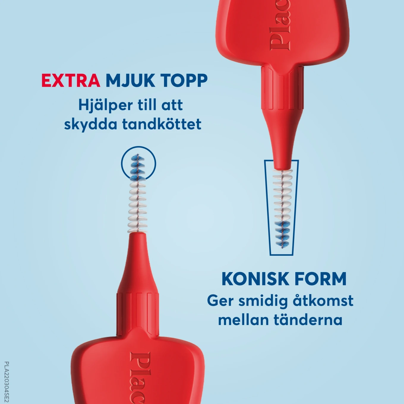 Plackers Gentle Brush 0,5 mm 6st Plackers