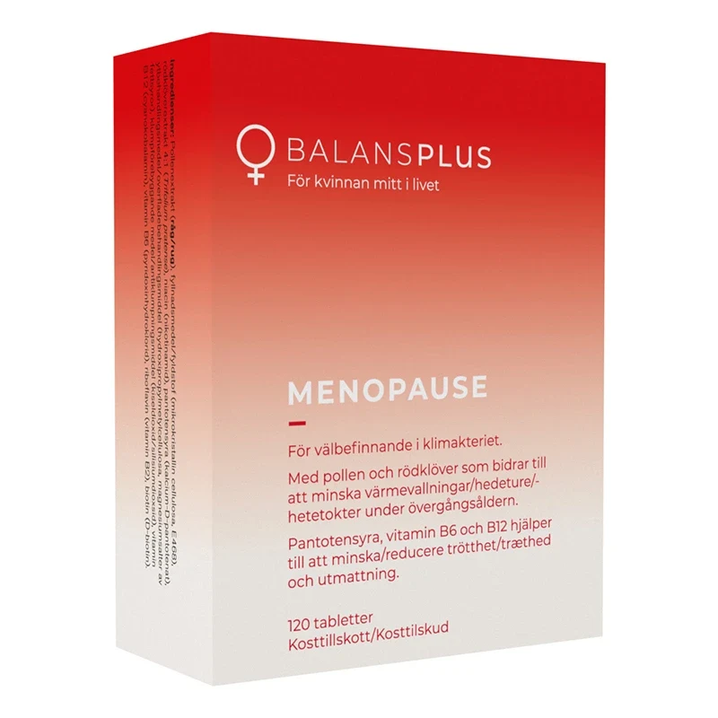 Balans Plus Menopause 120 tabletter Balans Plus
