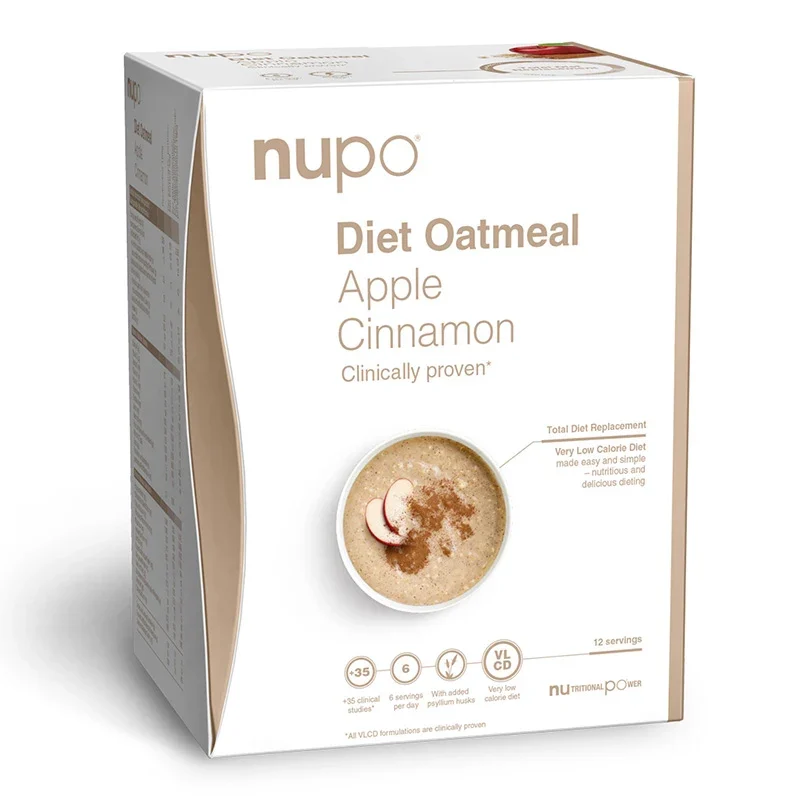 Nupo Diet Oatmeal Apple & Cinnamon 12 portioner Nupo