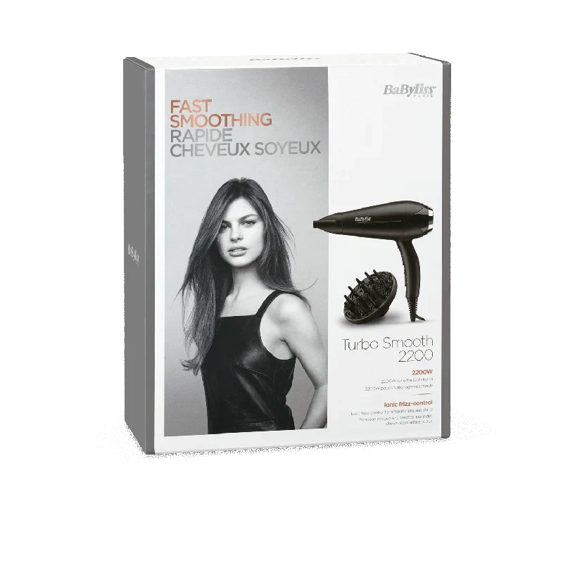 BaByliss Hårfön Turbo Smooth 2200 D572DE BaByliss
