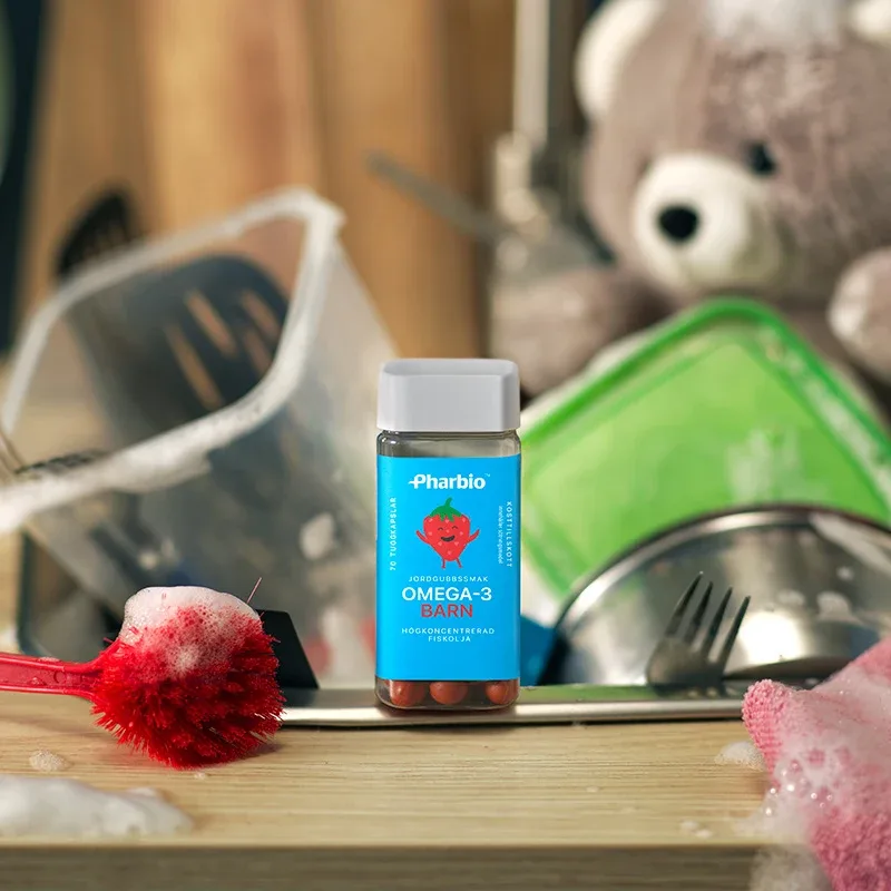 Pharbio Omega-3 Barn Kapsel 70st Pharbio